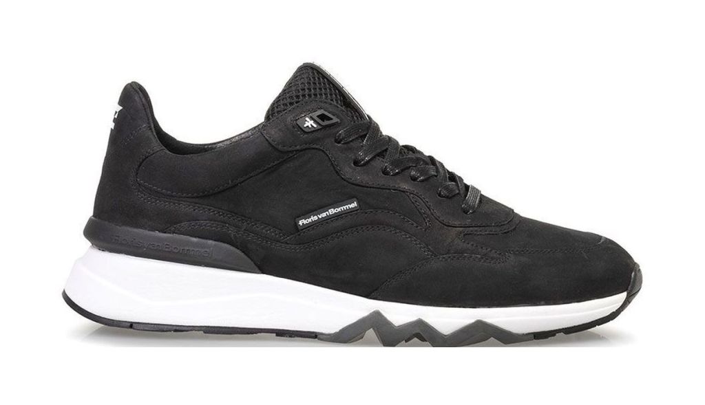 sneakers gympen floris v. bommel zwart bestellen