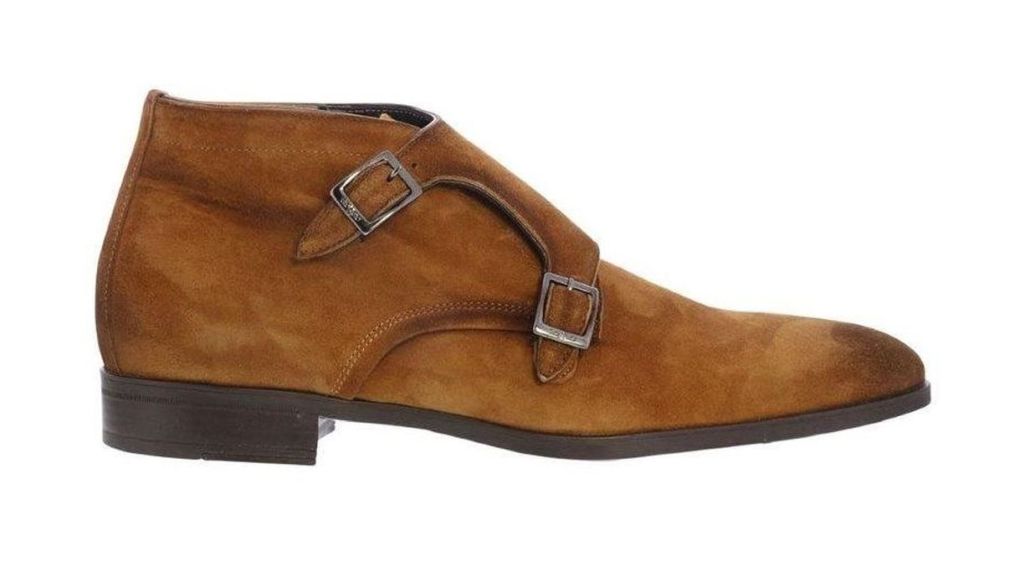 Zeeanemoon rijst Door Licht bruine Giorgio herenschoen van 100% suede leer ✓