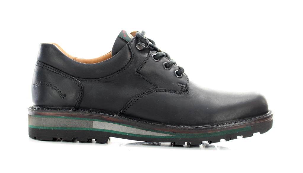 sportieve schoenen livingstone dr. zwart bestellen