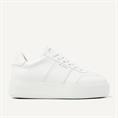 Elise wing white leather