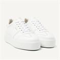 Elise wing white leather