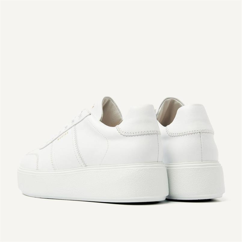 Elise wing white leather