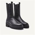 Fae adams black leather