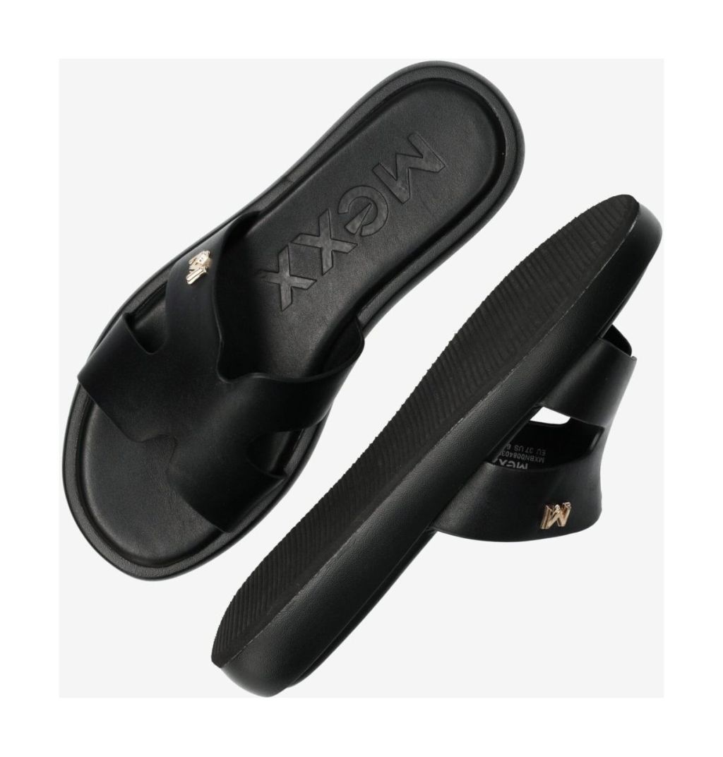 sandalen slippers mexx zwart bestellen