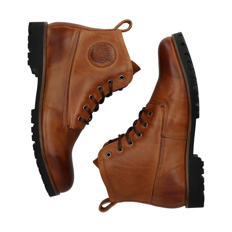 Om60 ant. brown schapenvacht