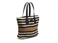Raffia shopper capri