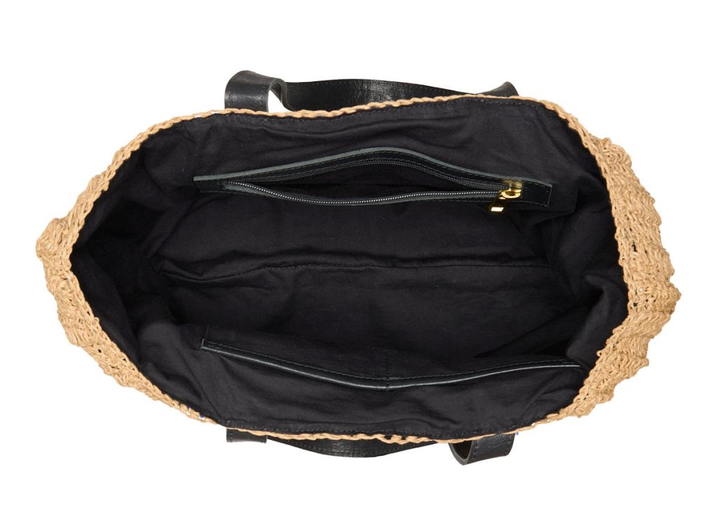 Raffia shopper corsica