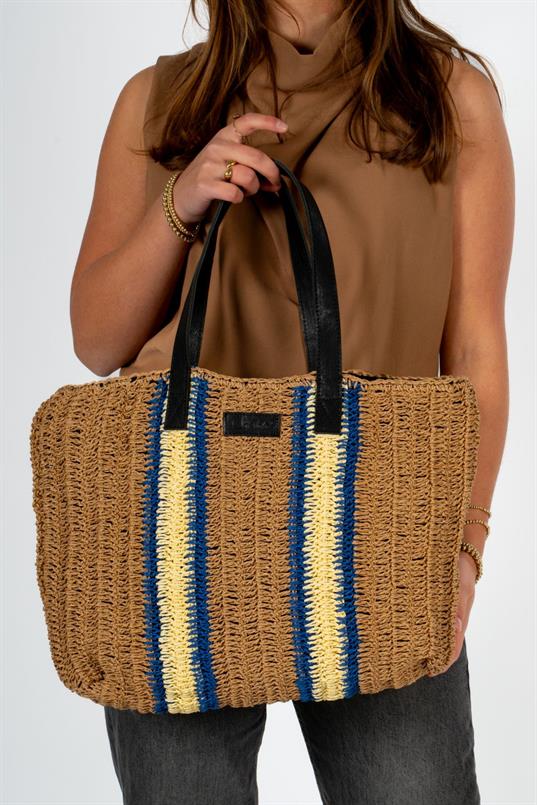 Raffia shopper elba