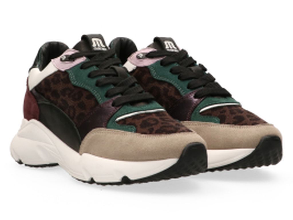 Raven leather green u67