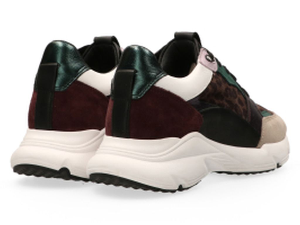 Raven leather green u67