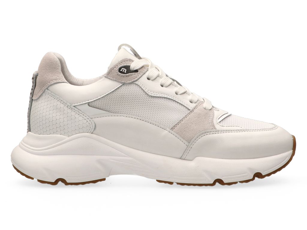 Raven leather white b00