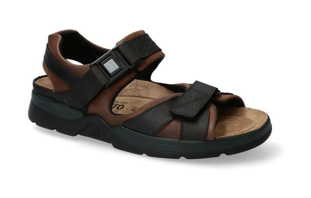 slippers sandalen mephisto bruin combi bestellen