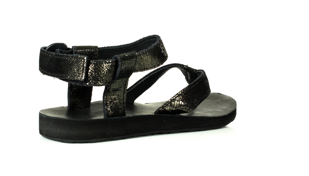 metallic teva sandals