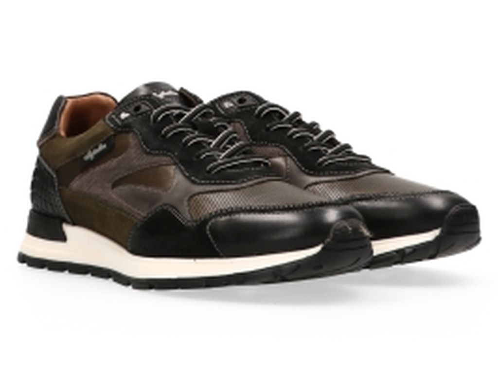 Tiago green leather edq