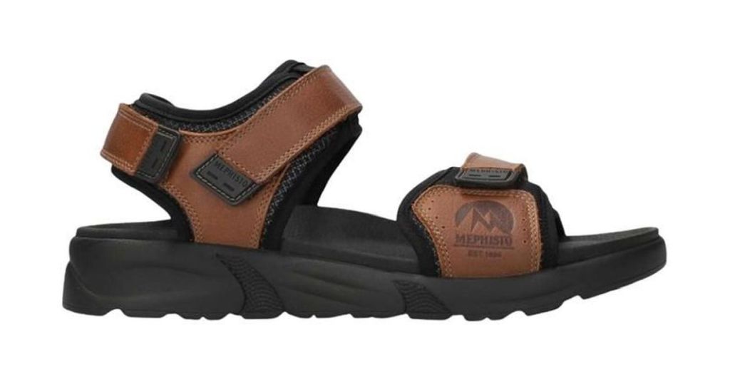 voelen Goederen Mart slippers & sandalen mephisto cognac bestellen