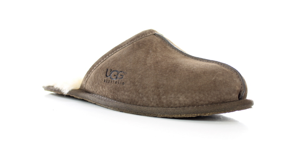 scuff leather pantoffels