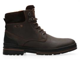 York brown leather d19