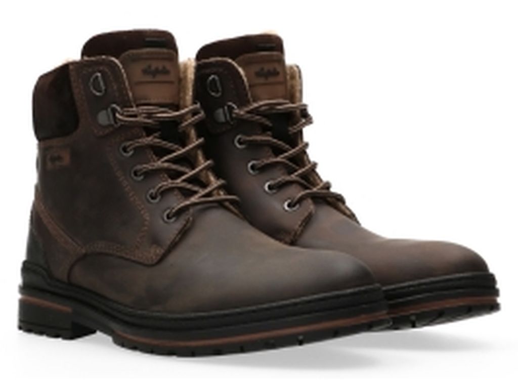 York brown leather d19